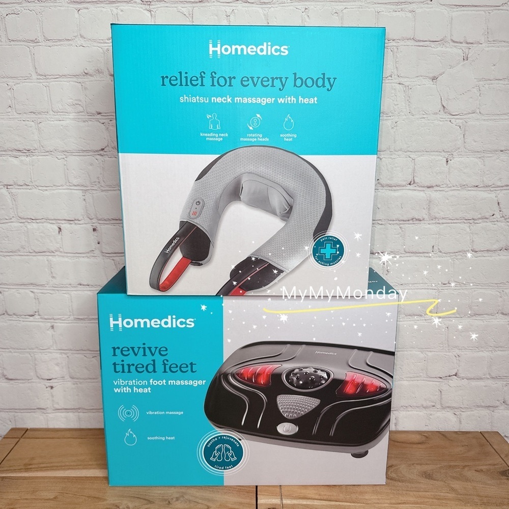 Homedics Neck Massager And Foot Massager